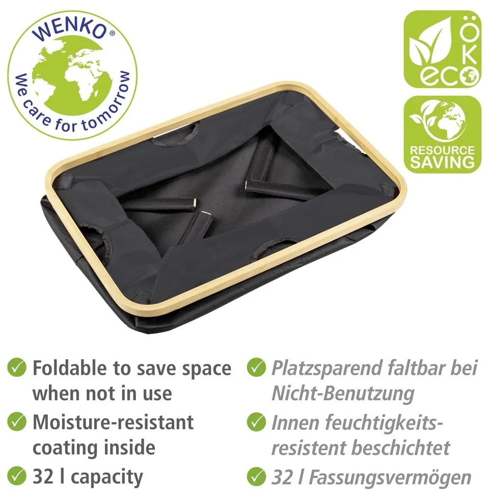 Látkový kôš na bielizeň 32 l Ecori - Wenko