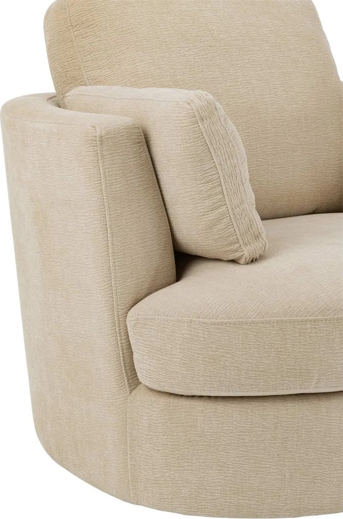 Béžové kreslo Swivel - 100*109*89cm