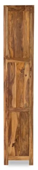 furniture-nabytek.cz - Masívna kúpeľňová skrinka Leeston z palisandrového dreva, lakovaná, hnedá – 45×35×185 cm