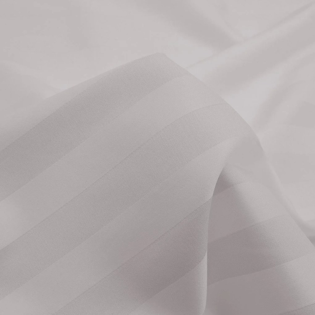 BAMBUSOVÁ OBLIEČKA NA VANKÚŠ STRIPE STONE 50X60 CM SIVÁ