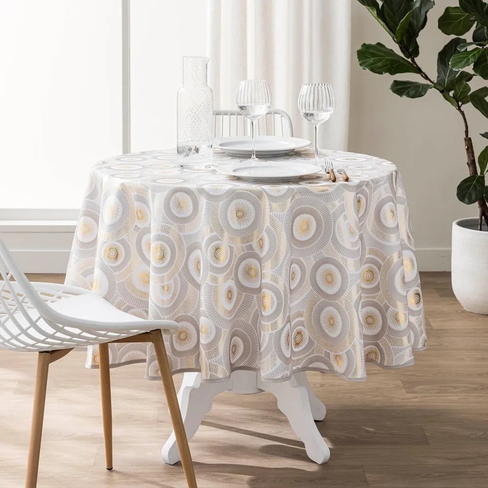 Obrus ø 180 cm Eclipse – douceur d'intérieur