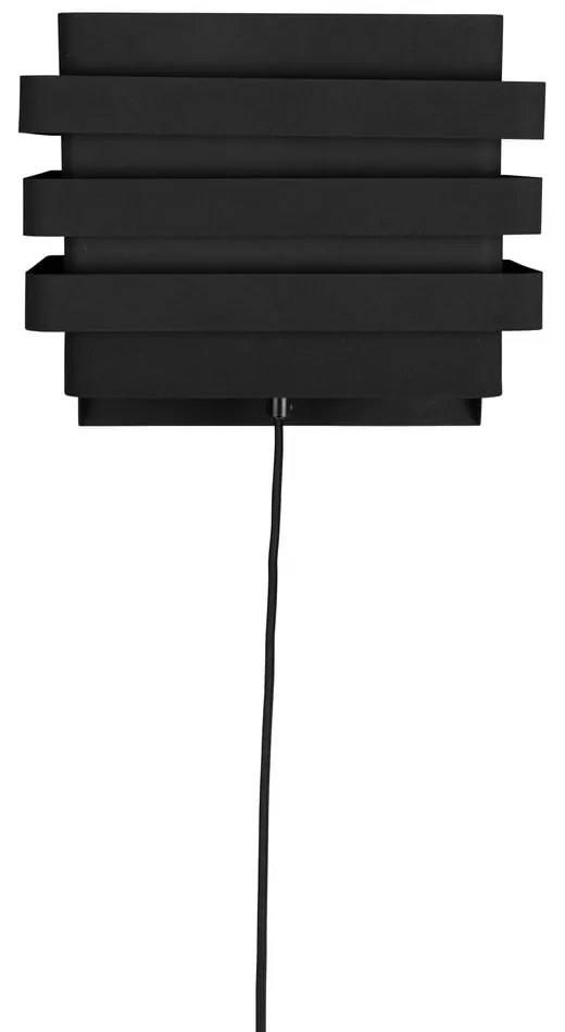 Čierne nástenné svietidlo Dumont – Dutchbone