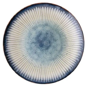 Jedálenská súprava 24 ks modrá/porcelán