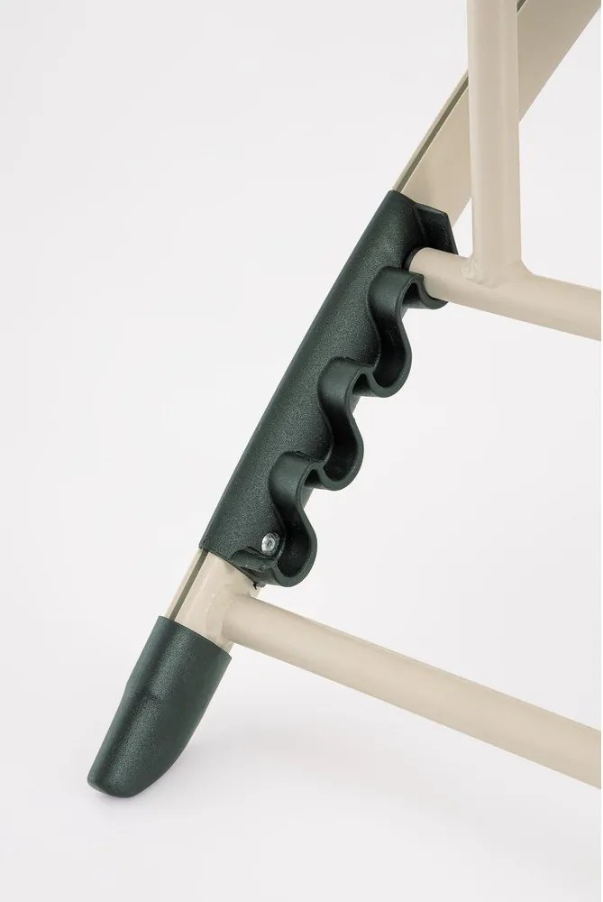 Béžové kovové záhradné ležadlo Taylor – Bizzotto