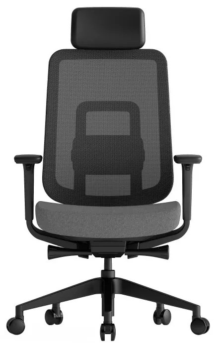 Kancelárska ergonomická stolička K42 — sieť, látka, čierna / viac farieb Zelená