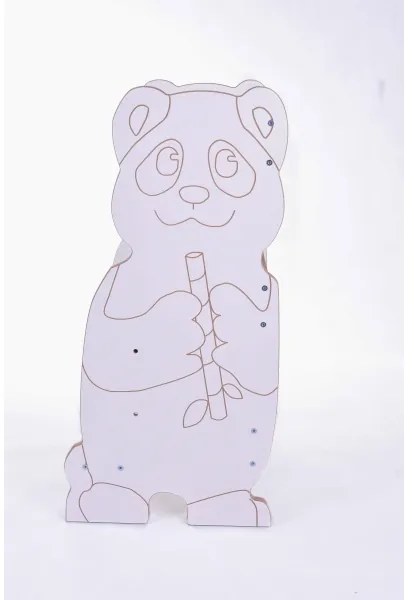 Učiaca veža PANDA biela