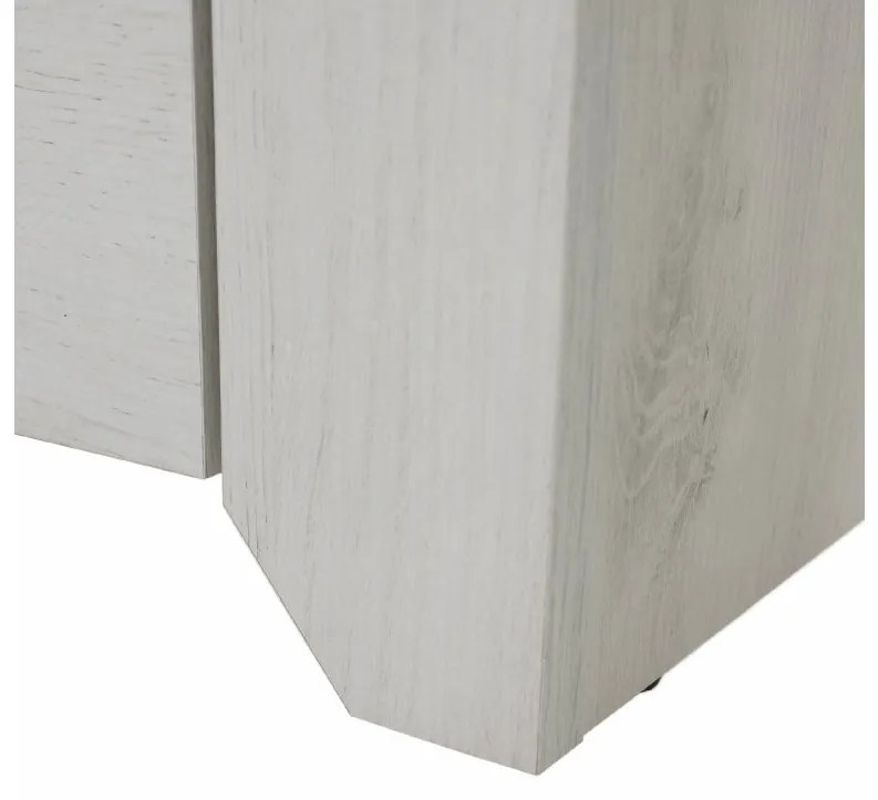 Kondela PC stôl typ 80, biela craft, ANGEL