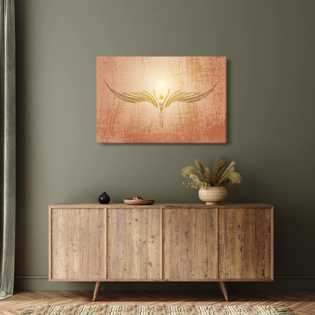 Obraz - Anjelská abstrakcia (90x60 cm)