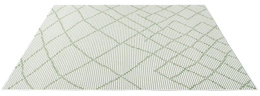 Dekorstudio Šnurkový koberec PALM 3526 - zelený Rozmer koberca: 120x170cm