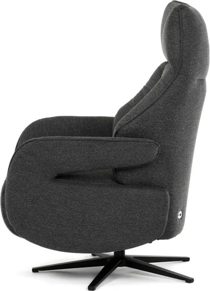 Polohovacie kreslo sivé, elektrické TV-B3973 GREY2