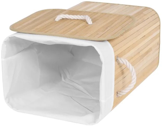 Kôš na bielizeň 1 priehradkový, bambusový