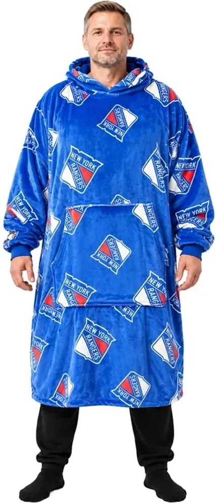 Mikinová televízna deka NHL New York Rangers – veľ. XL