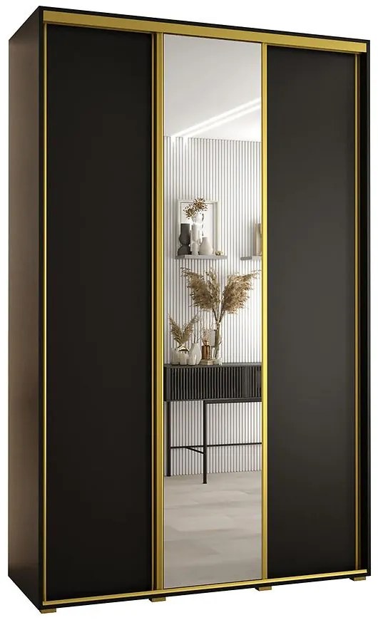 Skriňa 45 Canaris 3 170 čierna/gold