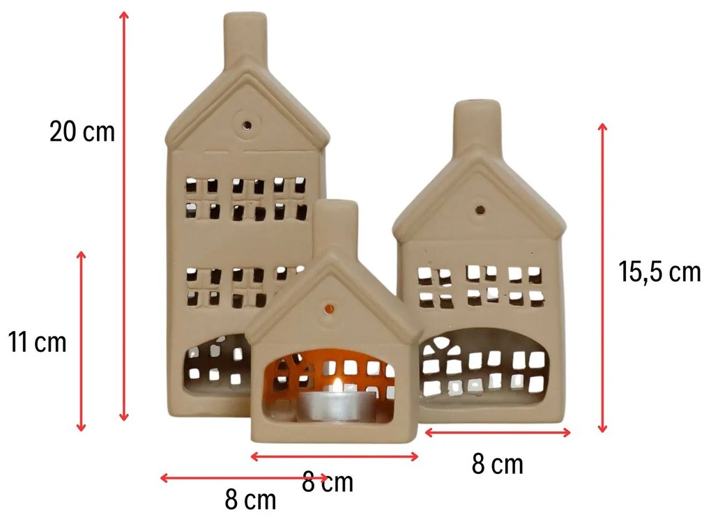 Homes Set - Beige