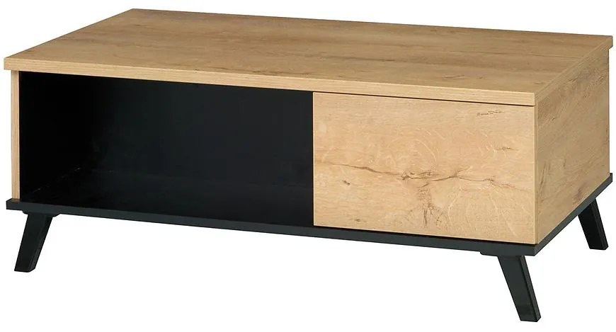 Konferenčný stolík 8 John ldub efkas/čierna