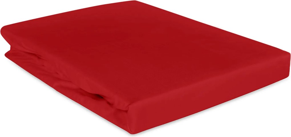 SATÉNOVÉ PRESTIERADLO 029 160X200 CM ČERVENÉ