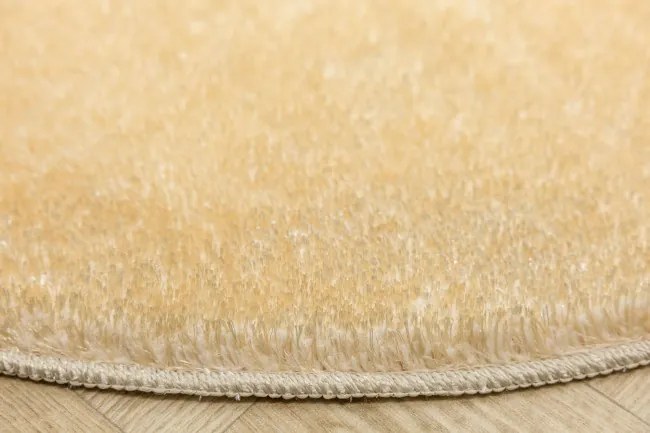 Kúpeľňový koberček Malmo béžový, kruh