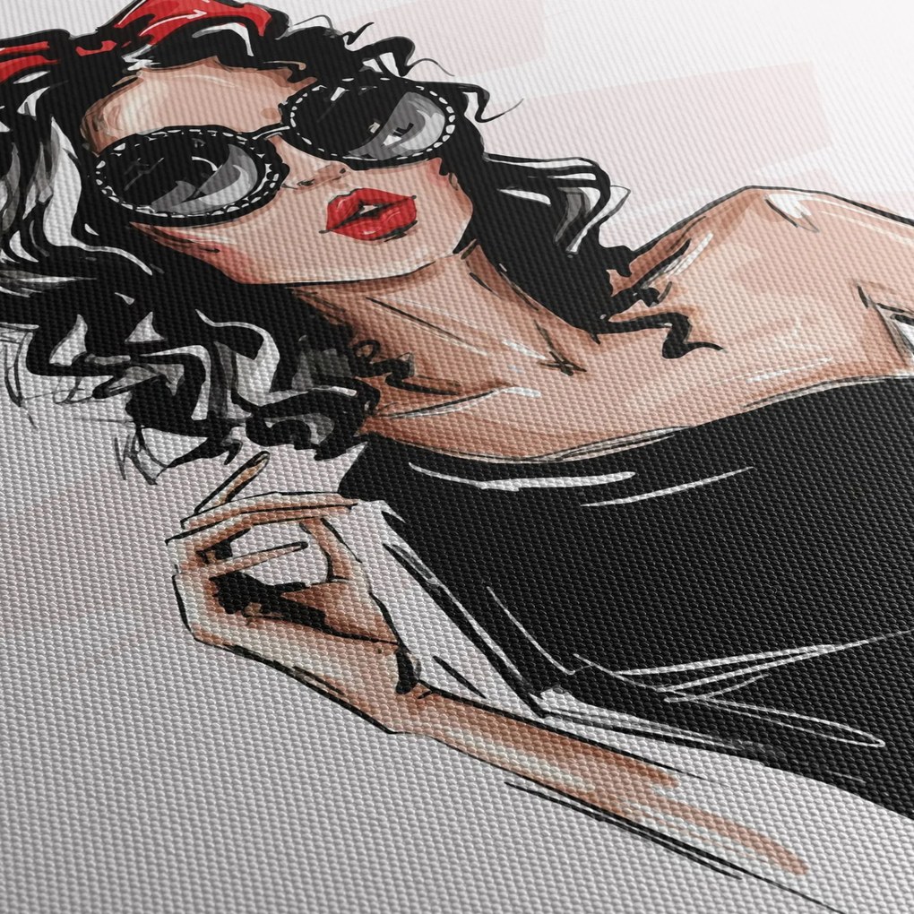Obraz - Fashion woman (70x50 cm)