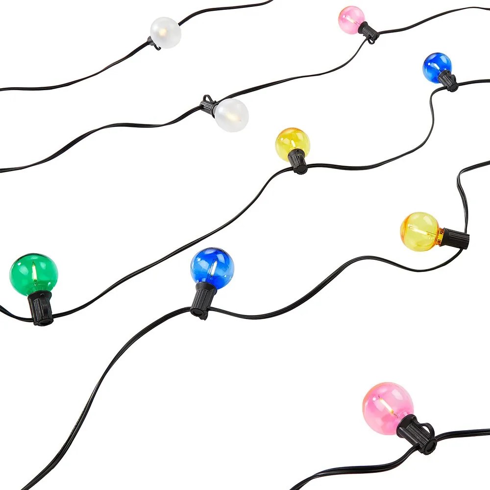 RAINBOW BULBS LED Svetelná reťaz vonkajšia 30 svetiel