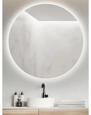 LED okrúhle zrkadlo do kúpeľne Ambiente Ronde Ø 120 cm