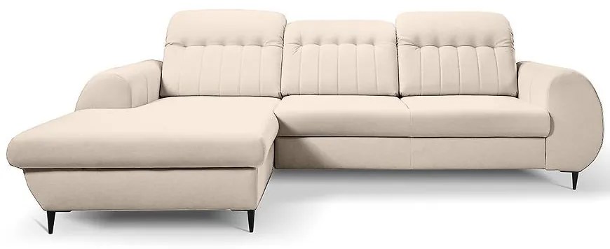 Rohová sedacia súprava Bianco L Castel 04