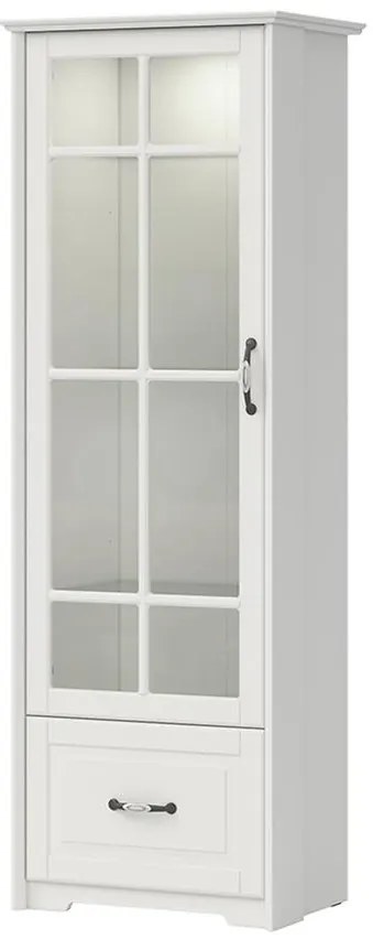 Vitrína Evergreen EG-V11S polar pine/ivory