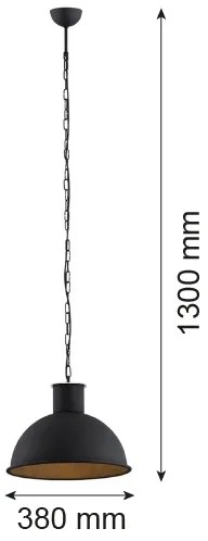Argon 3191 - Luster EUFRAT 1xE27/60W/230V