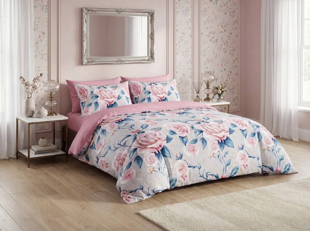 Bavlnené obliečky ROSANOVA farebné Rozmer obliečky: 70 x 90 cm | 140 x 200 cm