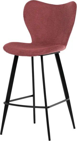 Barová stolička červená AUB-1068 RED2