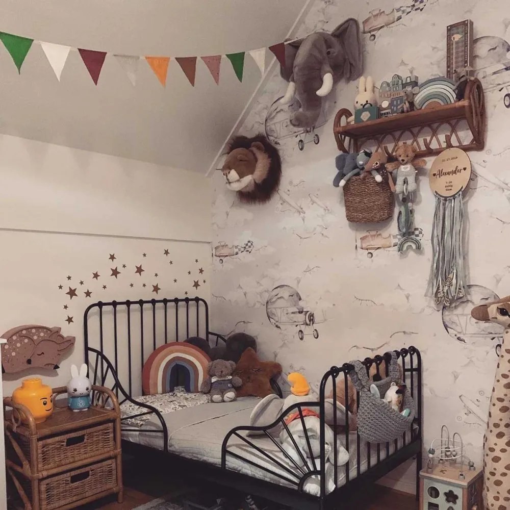 Tapeta magické lietadlá 280x100 cm