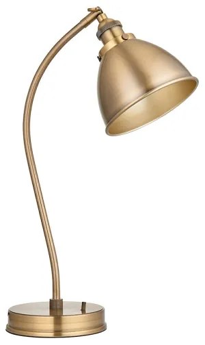 Endon 98747 - Stolná lampa FRANKLIN 1xE14/7W/230V mosadz
