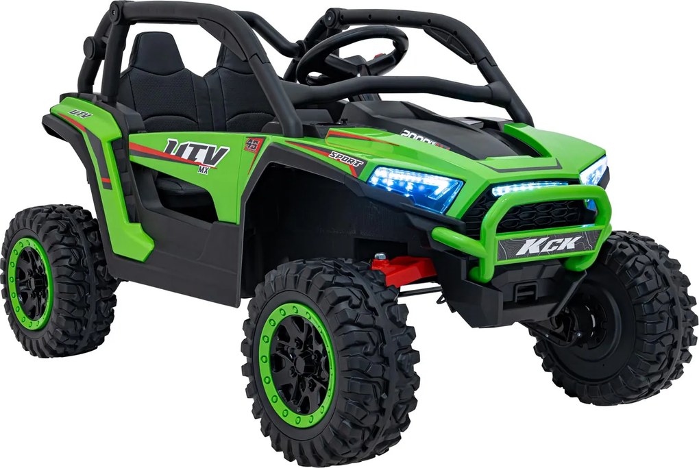 Ramiz Elektrické autíčko Buggy 4x4 KCK zelené