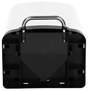 Odpadkový kôš s pomalým zatváraním SLOW, 30l, biela SongmicsHome