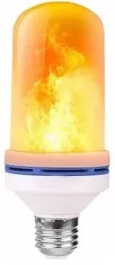 Zaparkorun LED žiarovka HYO-2, 5W - imitácia plameňa - orange