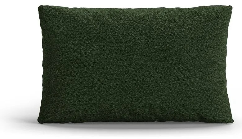 Zelený vankúš na gauč z textílie buklé Poppy – Micadoni