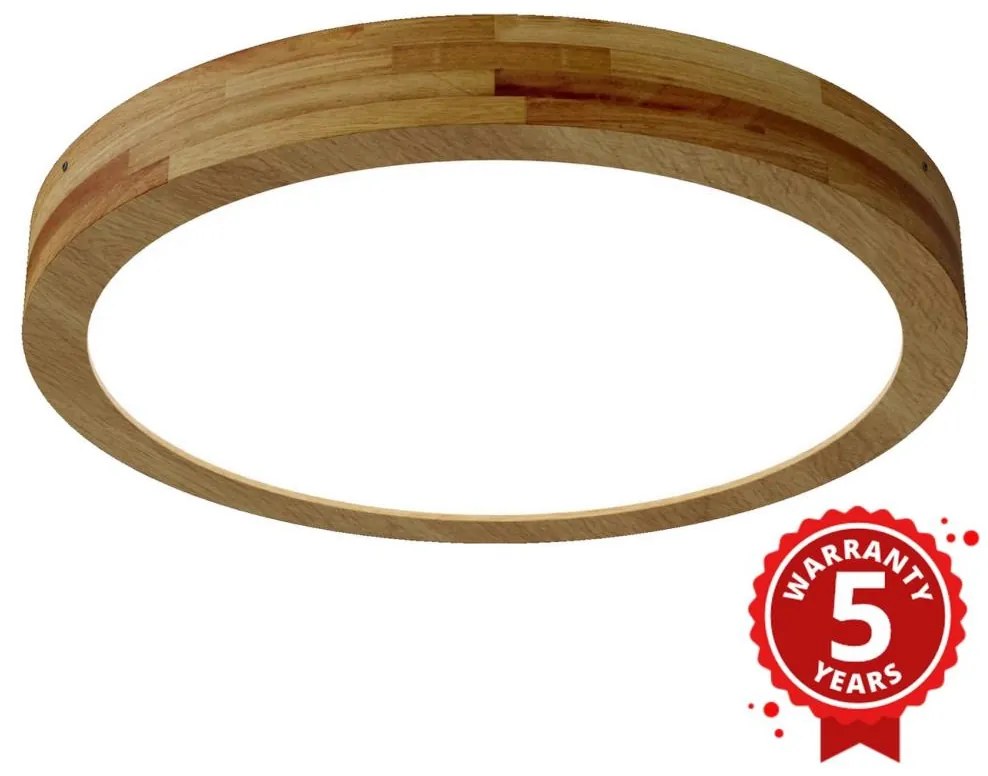 APLED - LED Stropné svietidlo RONDO LED/48W/230V pr. 50 cm dub