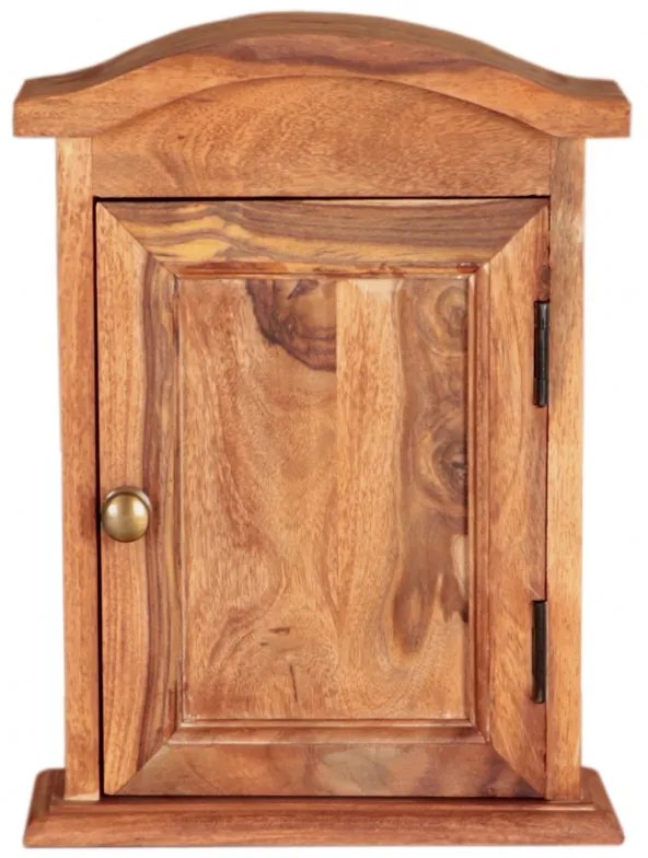Skrinka na kľúče Jali 30x40x10 z indického masívu palisander Only stain