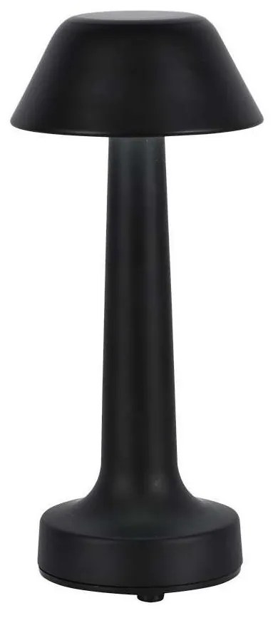 LED Stmievateľná nabíjacia stolná lampa LED/1W/5V 3000-6000K čierna