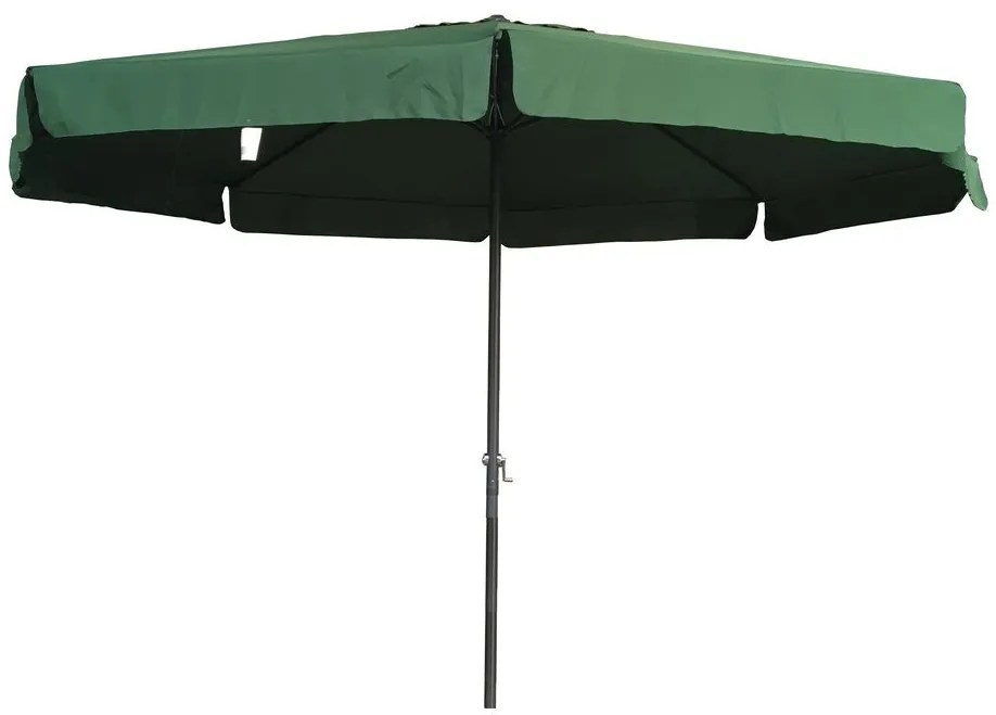 Slnečník STANDART 3 m zelený s kľučkou