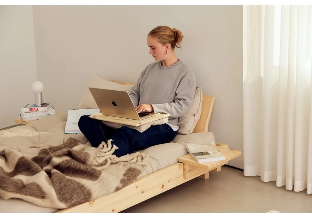 Odkladací stolík z borovicového dreva 33x45 cm BFF – Karup Design