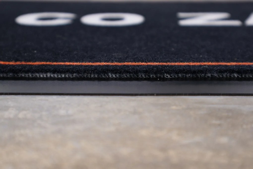 Mercury Flooring, Rohožka Čo zas 40x60 cm – na von aj na doma, 40x60, čierna