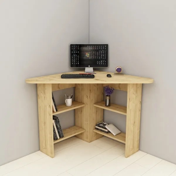 Pracovný stôl CORNER 73,8x80 cm dub safírový