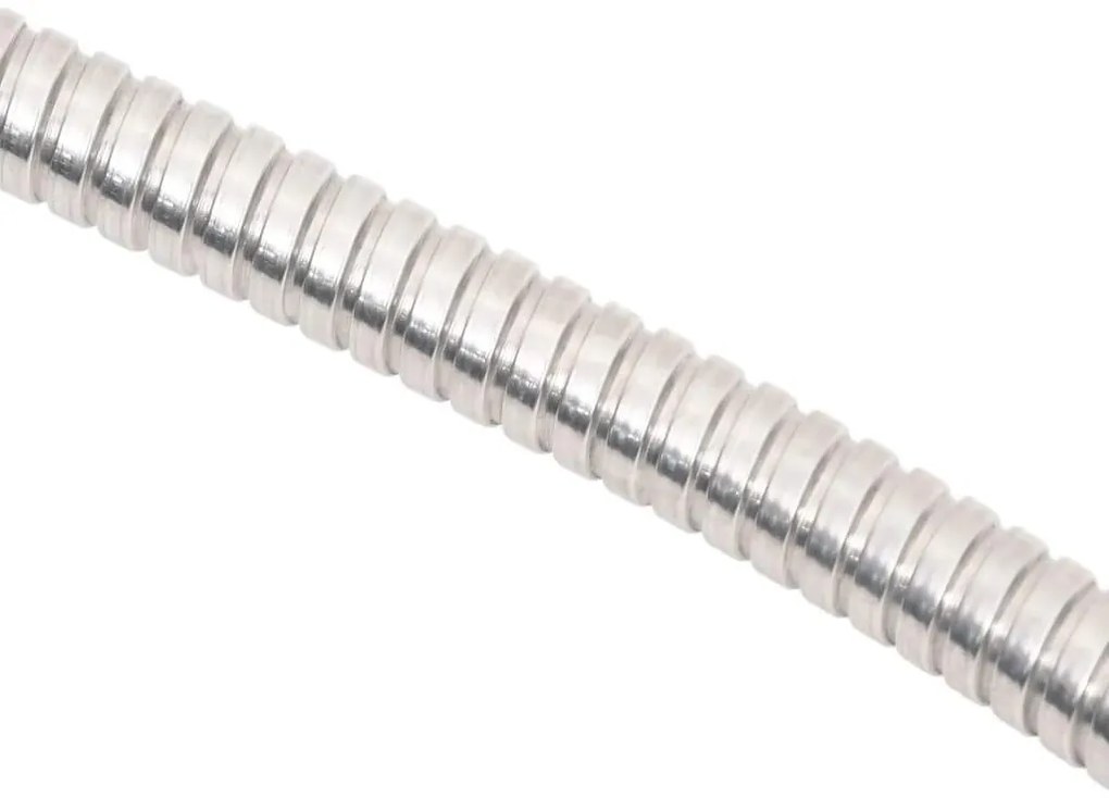 Záhradná hadica s tryskou, strieborná 0,6" 30 m, oceľ