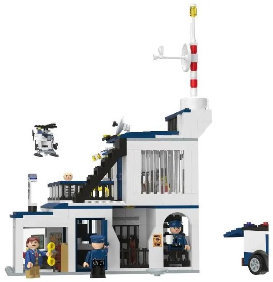 lupilu® Stavebnica Clippy L (policajná stanica) (100395513)