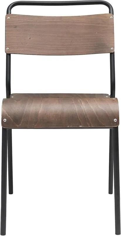 Tmavohnedá stolička Original 41,5 × 41 cm,
