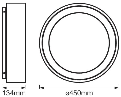 Ledvance - LED Stmievateľné stropné svietidlo SMART+ CYLINDER LED/24W/230V Wi-Fi