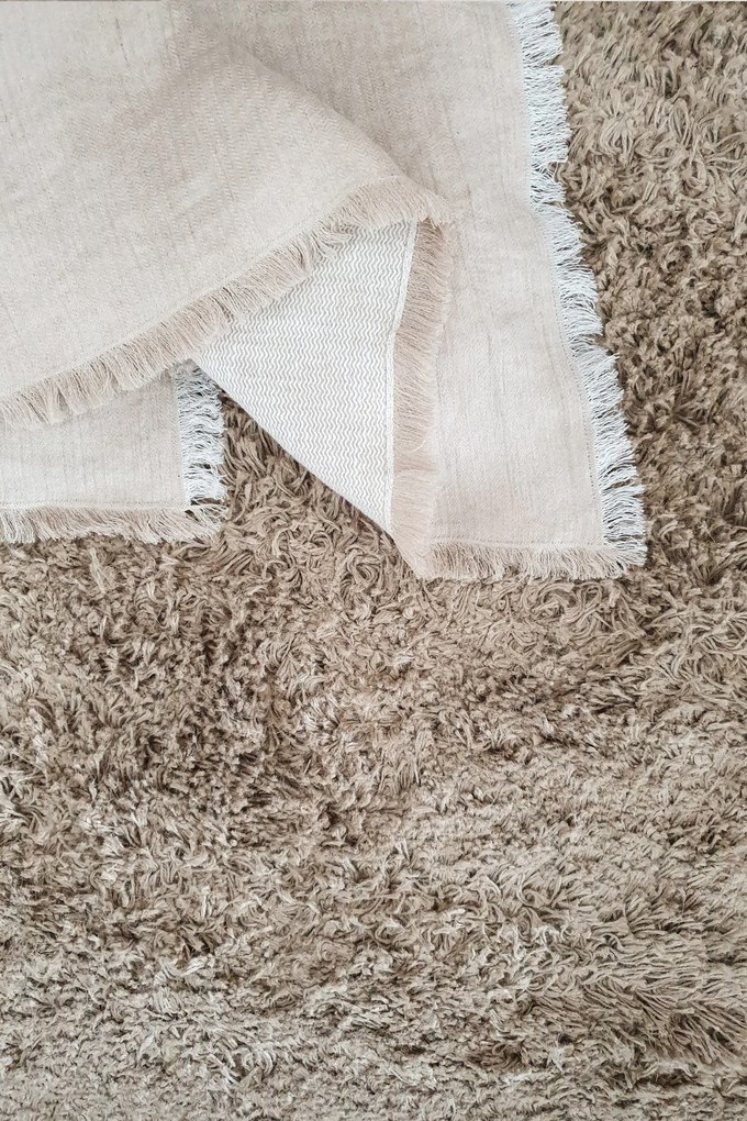 Koberec Long Pile Linen: Béžová 200x300 cm