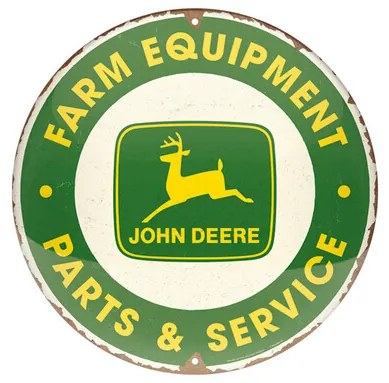 Plechová ceduľa John Deere