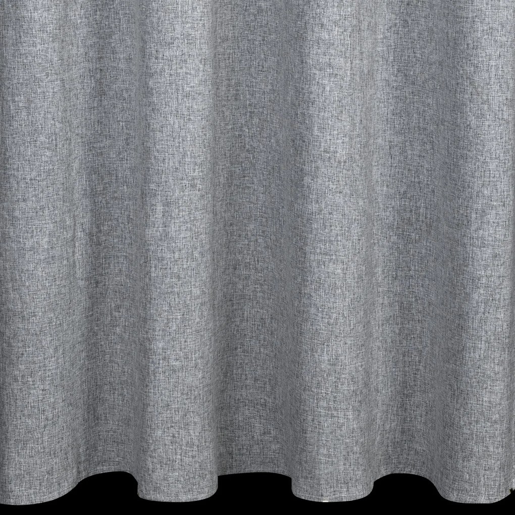 ZÁVES NA KRÚŽKOCH ADELINA 140X250 CM SIVÁ