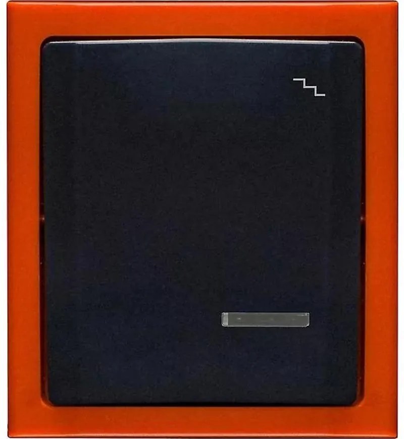 Vypínač schodiskový s podsvietením Bravo ŁNH-3BS.PM